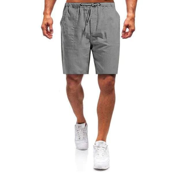 Stef | Losse linnen casual shorts