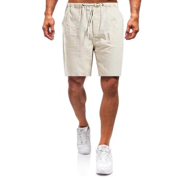 Stef | Losse linnen casual shorts