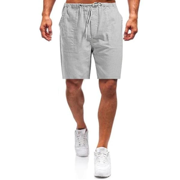 Stef | Losse linnen casual shorts