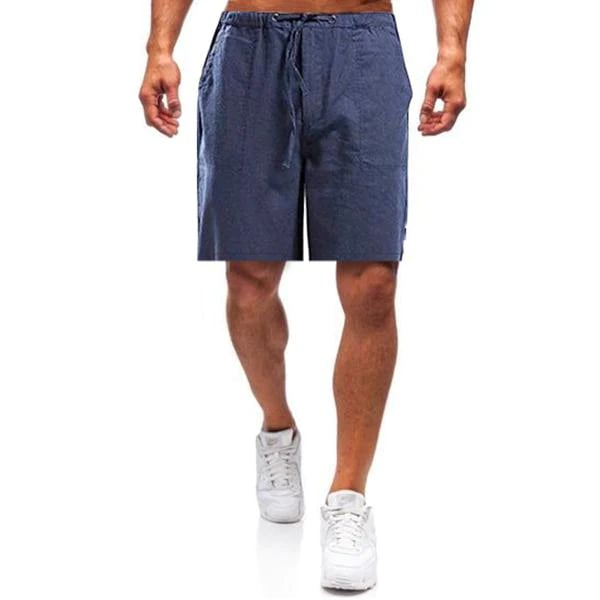 Stef | Losse linnen casual shorts