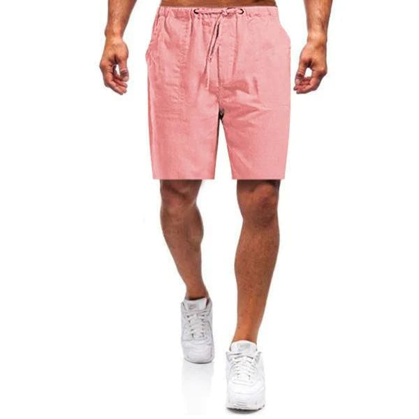 Stef | Losse linnen casual shorts