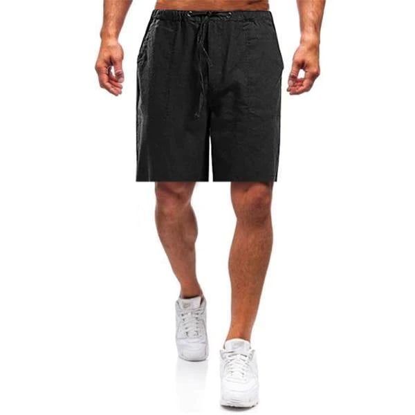 Stef | Losse linnen casual shorts