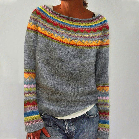 Helena - Retro Autumn Sweater