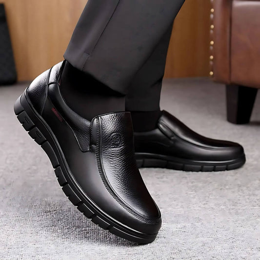 Massimo™ | Stylish Leather Slip-On Shoes