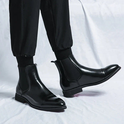 Vincent | Genuine leather Chelsea boots