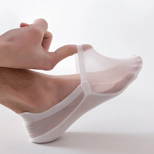 InvisiStep™ Breathable Non-Slip Socks (Pack of 6 Pairs)
