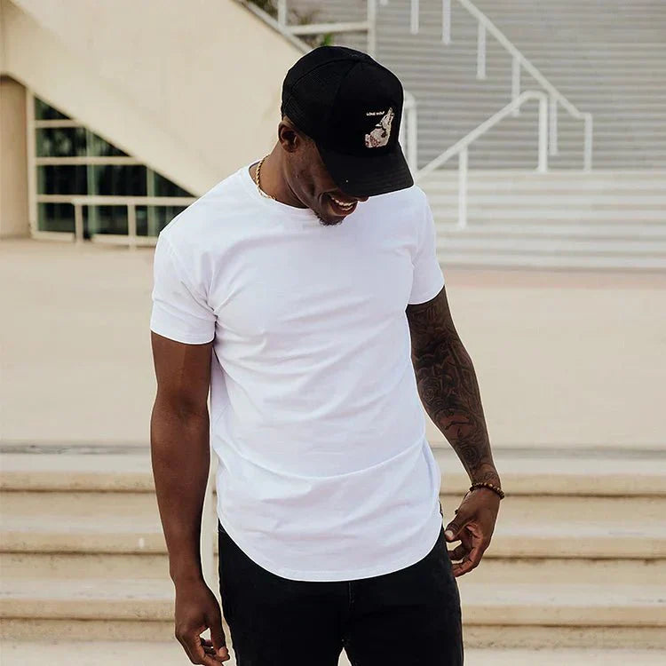 Jim | Sportief gesneden shirt
